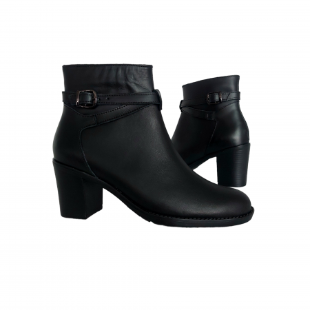 Femei - Botine damă piele naturală