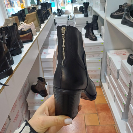 Botine damă piele naturală - interior blană [4]