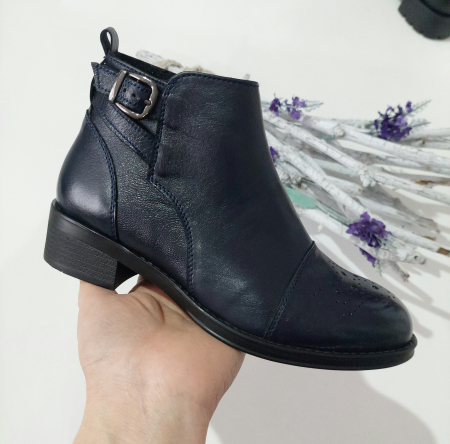 Femei - Botine din piele naturala Carmen