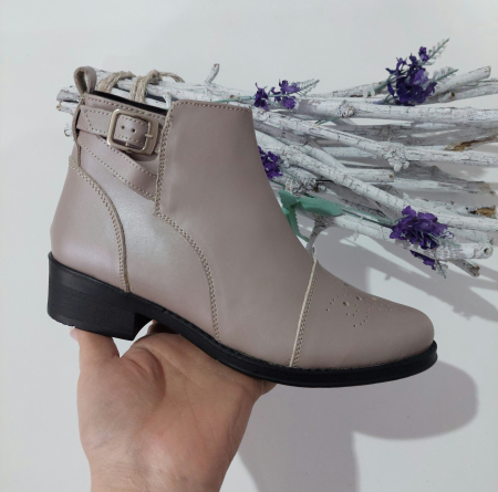 Femei - Botine din piele naturala Carmen