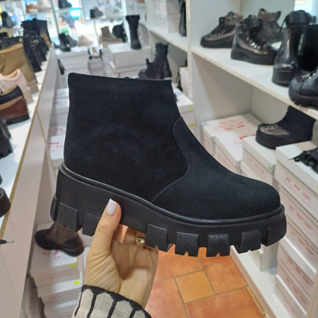 Botine și cizme scurte - Botine scurte talpă platformă Melania
