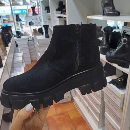 Botine scurte talpă platformă Melania [1]