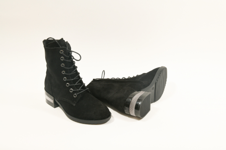 Botine Irma line din piele intoarsa [1]