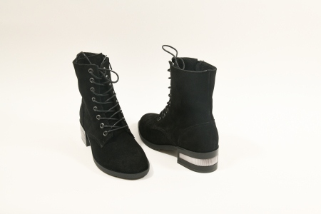 Botine Irma line din piele intoarsa [2]