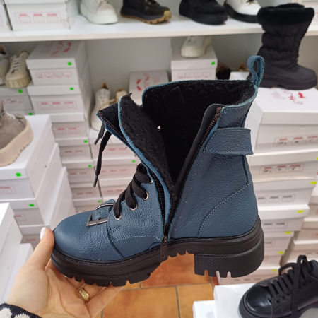 Ghete  Astra cu cataramă din piele naturală [1]