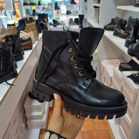 Ghete și bocanci - Ghete Astra din piele naturală