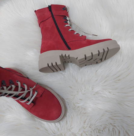 Ghete Combat  baretă din piele naturală [2]