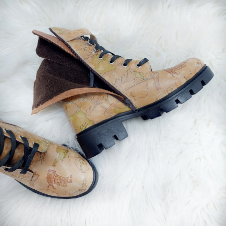 Ghete Miruna baretă din piele naturală [2]