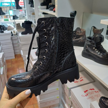 Ghete Miruna baretă din piele naturală [1]