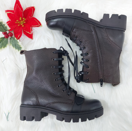 Ghete Miruna catarame din piele naturala [3]