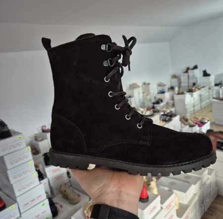 Ghete și bocanci - Ghete piele naturala velur