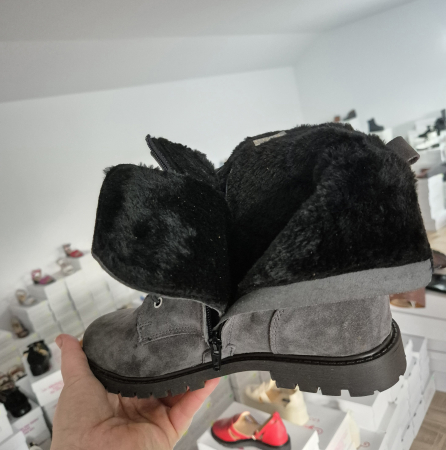 Ghete piele naturala velur [2]