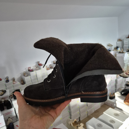 Ghete piele naturala velur [2]