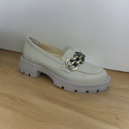 Femei - Mocasini Glamour din piele naturală