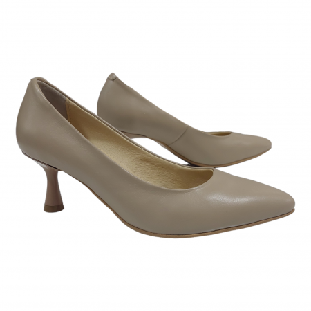 Femei - Pantofi eleganti stilleto nude