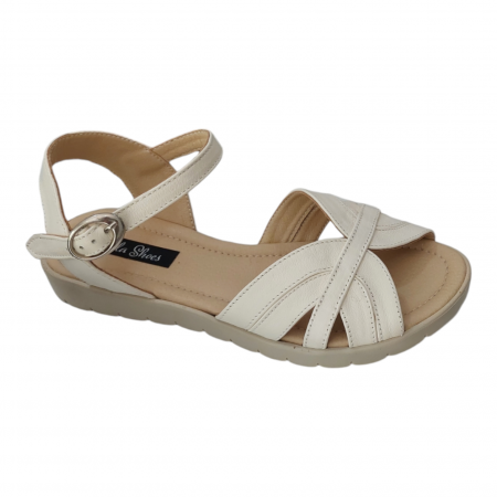 Femei - Sandale Iris piele naturală crem