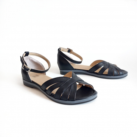 Femei - Sandale Iris piele naturală negru