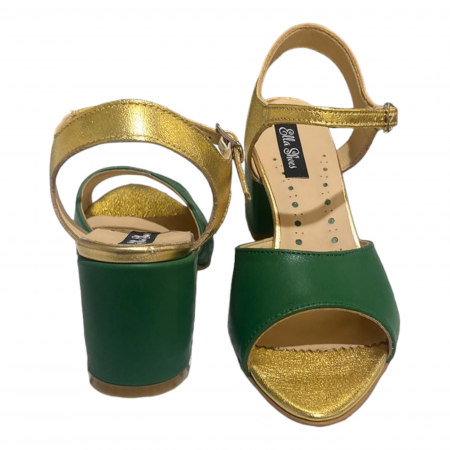 Sandale piele naturală Maria cu fundă [3]