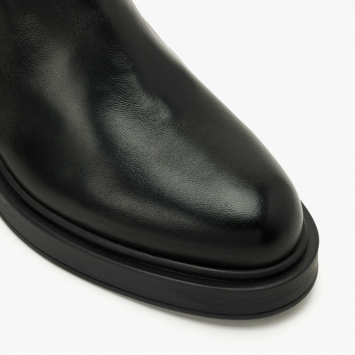 Cizme Dama Casual/Elegant, Negru, Toc Comod 4 cm, Vipusca Elastica, Varf Clasic, Giorgio Fabiani 242035 [3]
