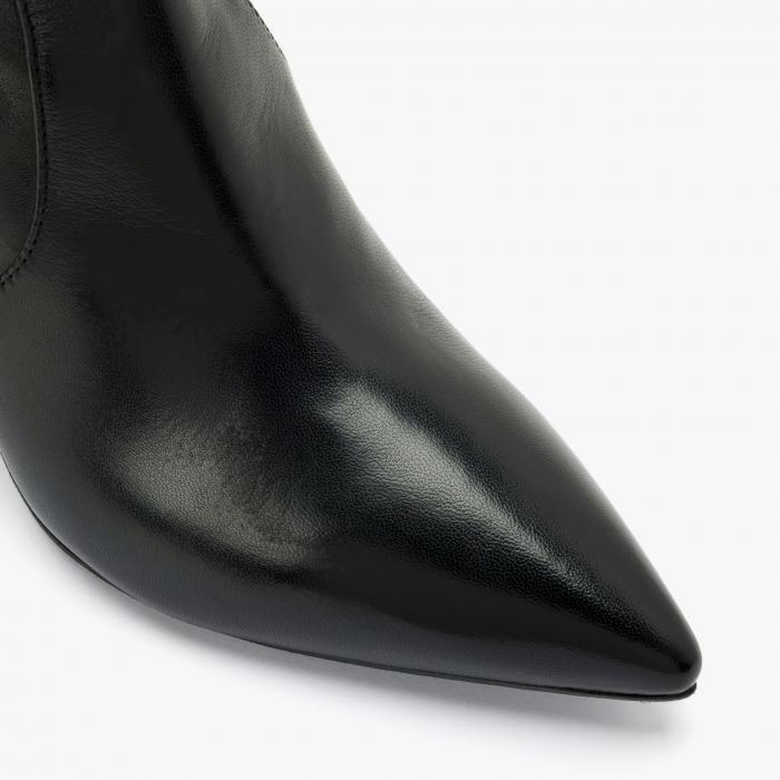 Cizme Dama Elegante, Negru, Piele Naturală, Toc Modern 7 cm, Giovanni Fabiani 23264 [3]