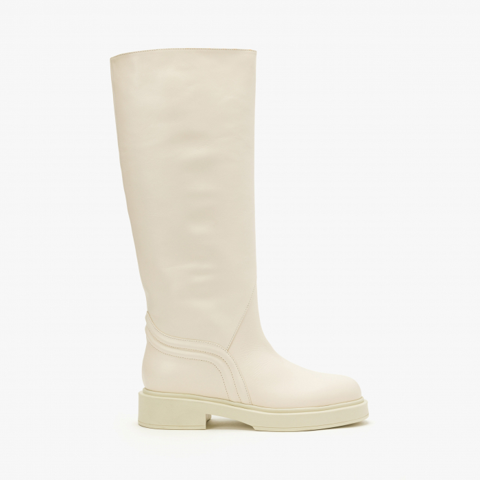 Cizme Dama Casual/Elegant, Bej, Toc Comod 4 cm, Piele Naturala, Giorgio Fabiani 242008 [2]