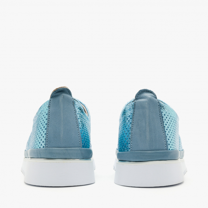 Pantofi Dama Casual Bleu-Sidef, Talpa Comoda 2 cm, LAB Milano by Renzoni 0862001 [5]