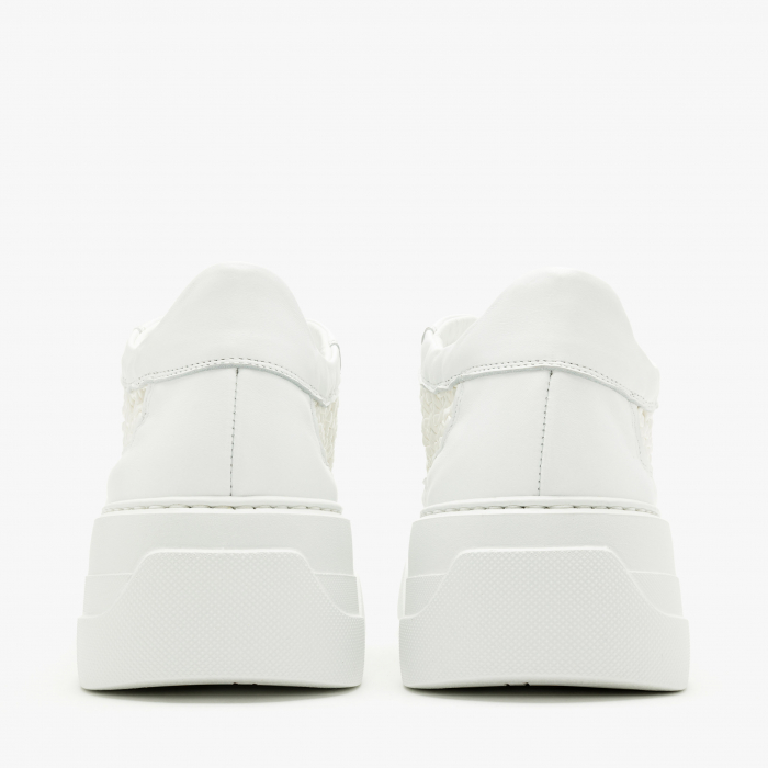 Pantofi Dama Casual, Culoare Alba, Talpa Comoda in 2 Straturi, Spuma Presata si Talpa de Cauciuc, Renzoni 5396 [5]