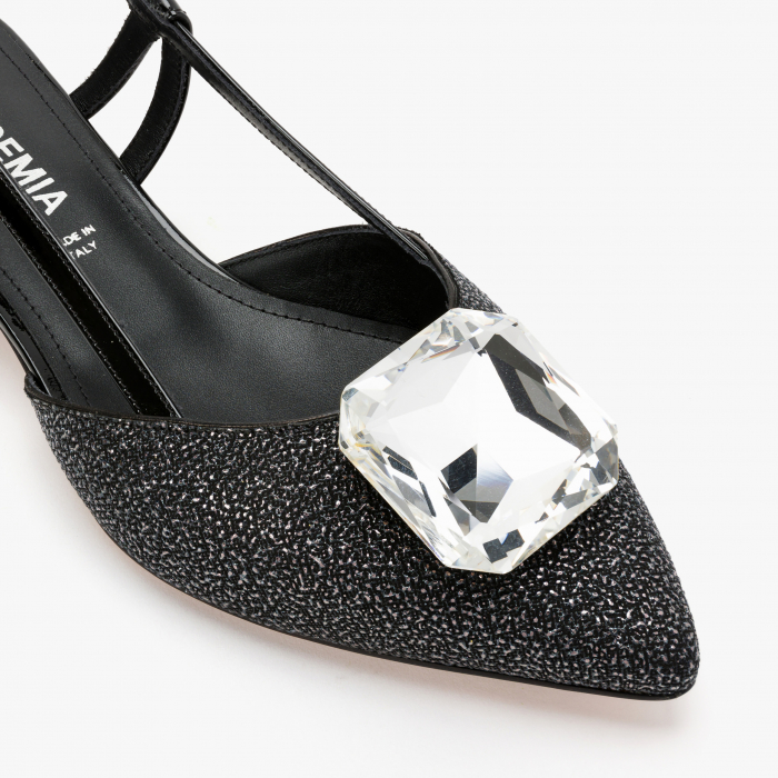 Pantofi Sanda Dama, Culoare Neagra, Accademia 2125 [4]