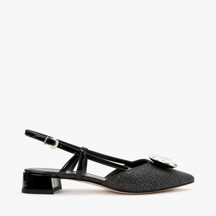 Pantofi Sanda Dama, Culoare Neagra, Accademia 2125 [2]