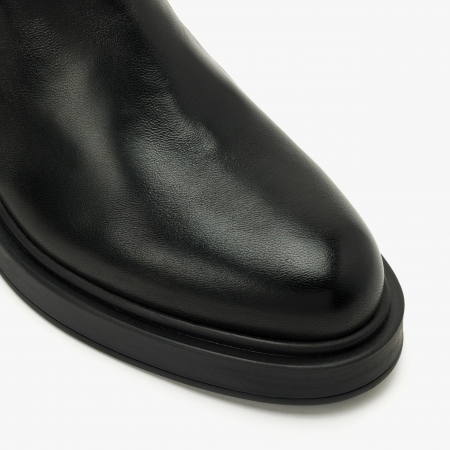 Cizme Dama Casual/Elegant, Negru, Toc Comod 4 cm, Vipusca Elastica, Varf Clasic, Giorgio Fabiani 242035 [2]