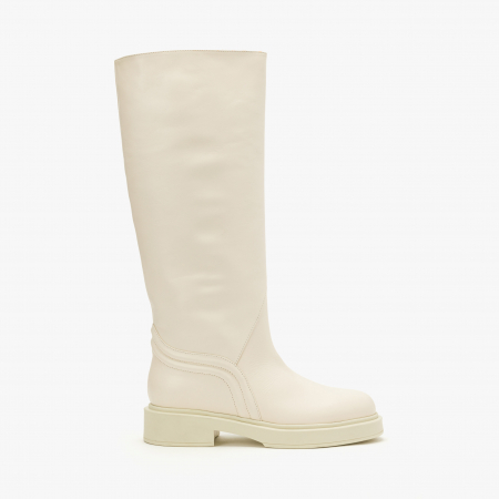 Cizme Dama Casual/Elegant, Bej, Toc Comod 4 cm, Piele Naturala, Giorgio Fabiani 242008 [1]