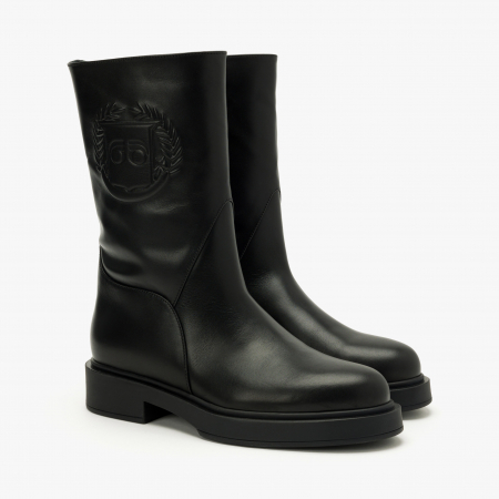 Cizme Dama Elegante - Cizme Dama Negre, Casual/Elegant, Toc Comod 4 cm, Giorgio Fabiani 242007