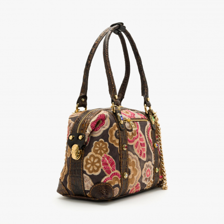 Geantă Damă Elegantă, Poney, Pentru Toate Sezoanele, Bareta de Umar, Cristale Swarovski, Marino Orlandi 4670/2024 [1]