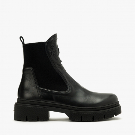 Ghete Dama Casual, Negru, Vipusca Elastica, Toc Comod, Sezon Toamna-Iarna, Mara by Giorgio Fabiani MA291 [1]