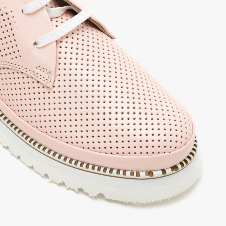 Pantofi Dama Casual, Roz, Talpa Comodă 3 cm, LAB Milano by Renzoni 0812Y2410 [3]