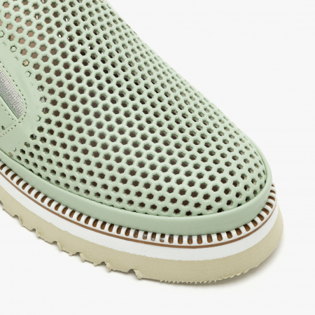 Pantofi Dama Casual Vernil, Talpa Comoda 3 cm, Piele Perforată, LAB Milano by Renzoni 0812Y2411 [3]