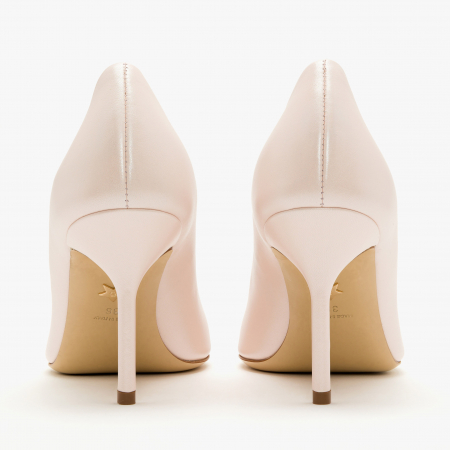 Pantofi Dama Eleganti din Piele de Culoare Roz cu Toc Subtire de 8cm, Giorgio Fabiani 241060 [4]
