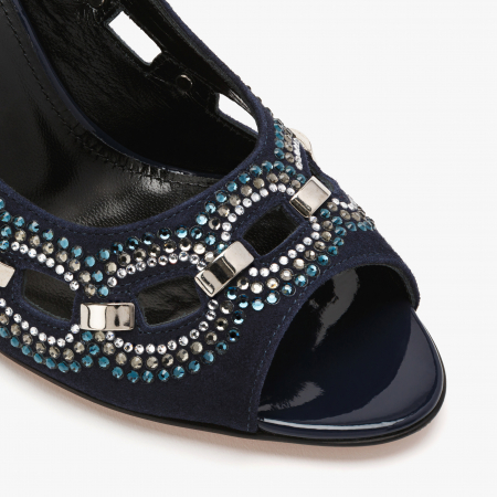 Pantofi Sanda Dama Bleumarin, Accademia 4731 [3]