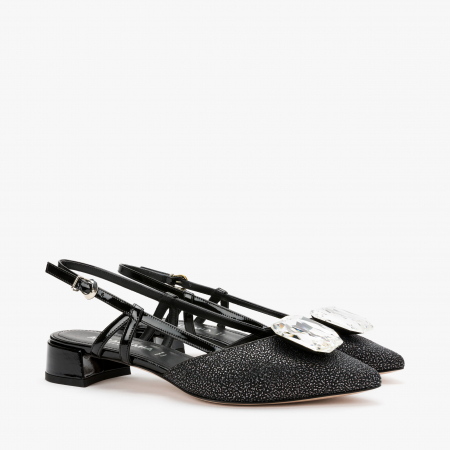 Branduri - Pantofi Sanda Dama, Culoare Neagra, Accademia 2125