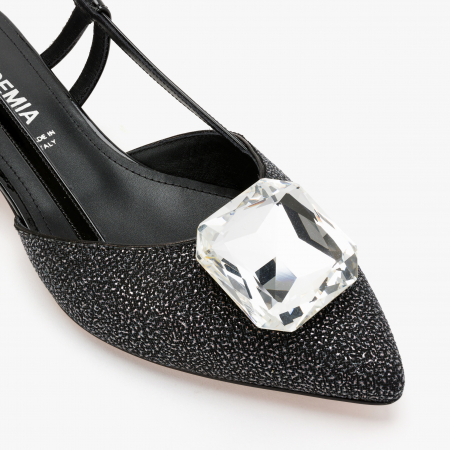 Pantofi Sanda Dama, Culoare Neagra, Accademia 2125 [3]