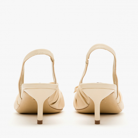 Pantofi Sanda Dama Eleganti de Culoare Bej, Funda din Piele, Giorgio Fabiani 241054 [4]