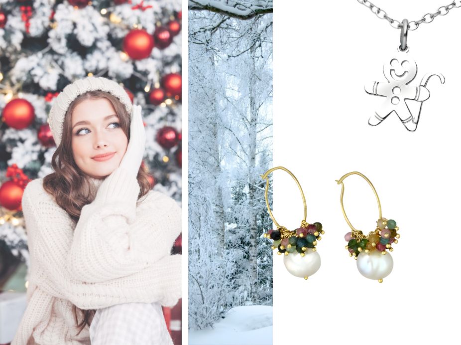 Cadouri Craciun bijuterii argint pentru femei din argint 925