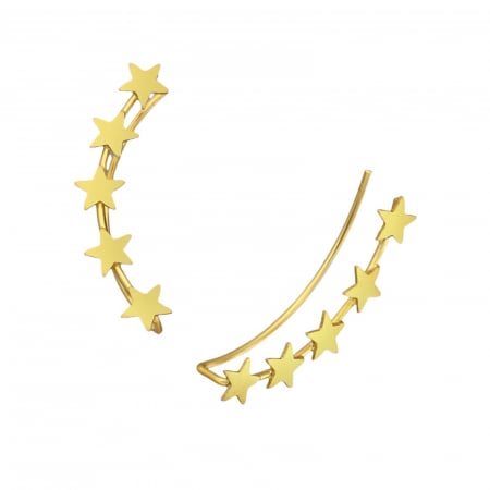 Cercei argint shooting star