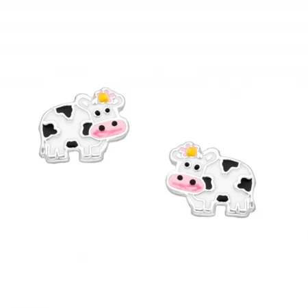 cercei argint vacuta fulga