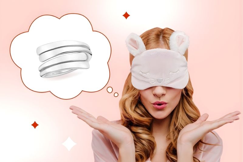 Inel din argint 925 marca ELMIO