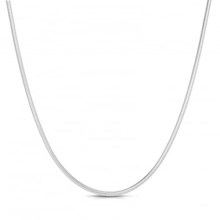 Lant din argint model snake