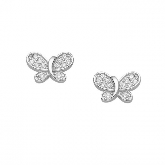 Cercei din argint fluture - Lovely Butterfly [1]
