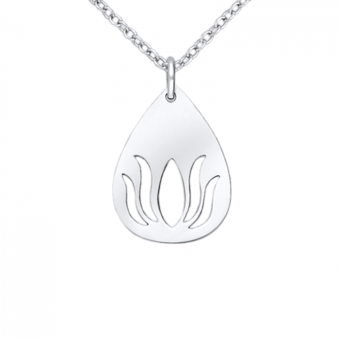 Pandantiv argint - Floare de Lotus 1P-339 [1]
