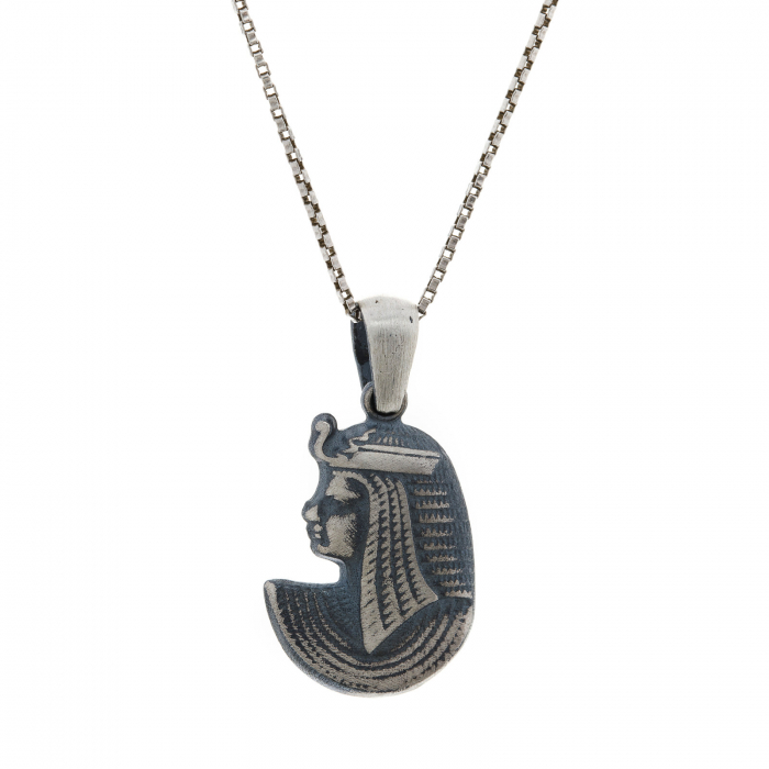 Pandantiv Cleopatra din argint patinat 3MP432 [1]