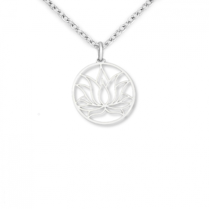 Pandantiv Lotus din Argint | Floare de Lotus 1P-162 [1]